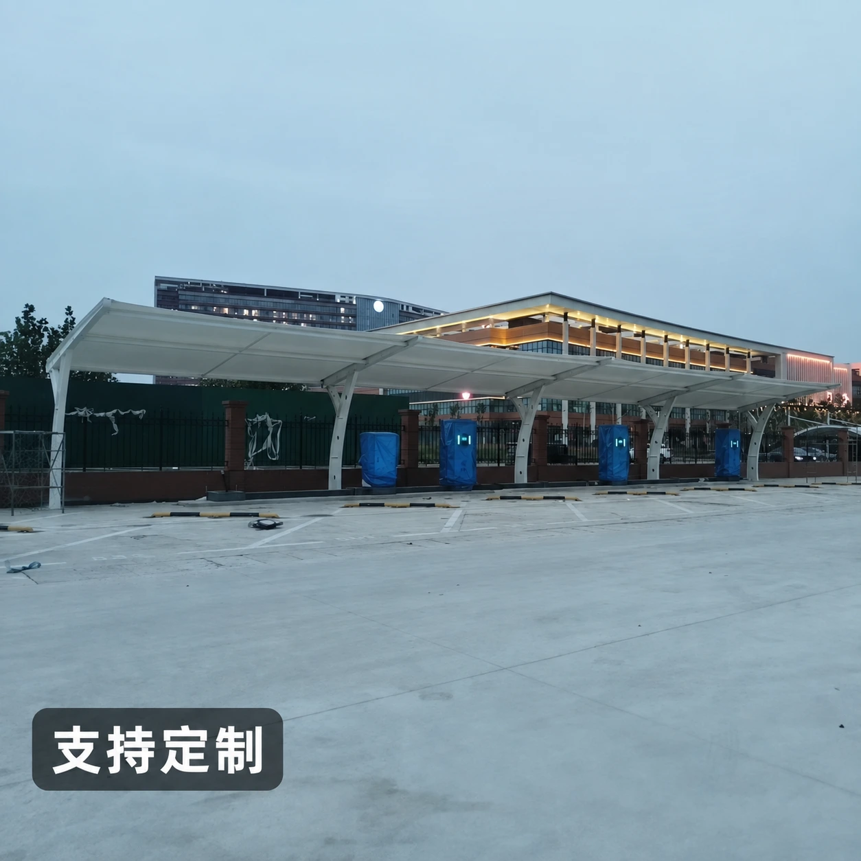 怀化膜结构汽车棚