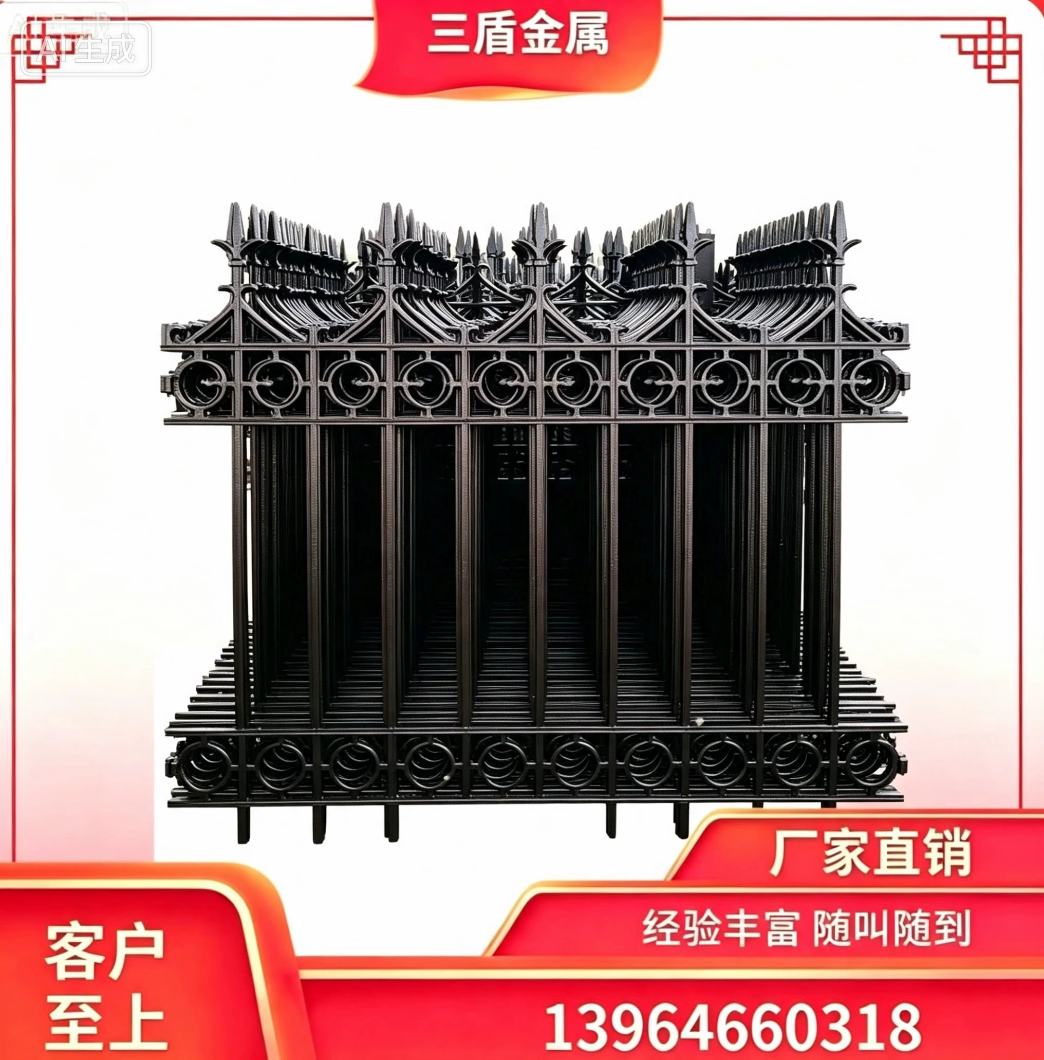黄石铸铁护栏