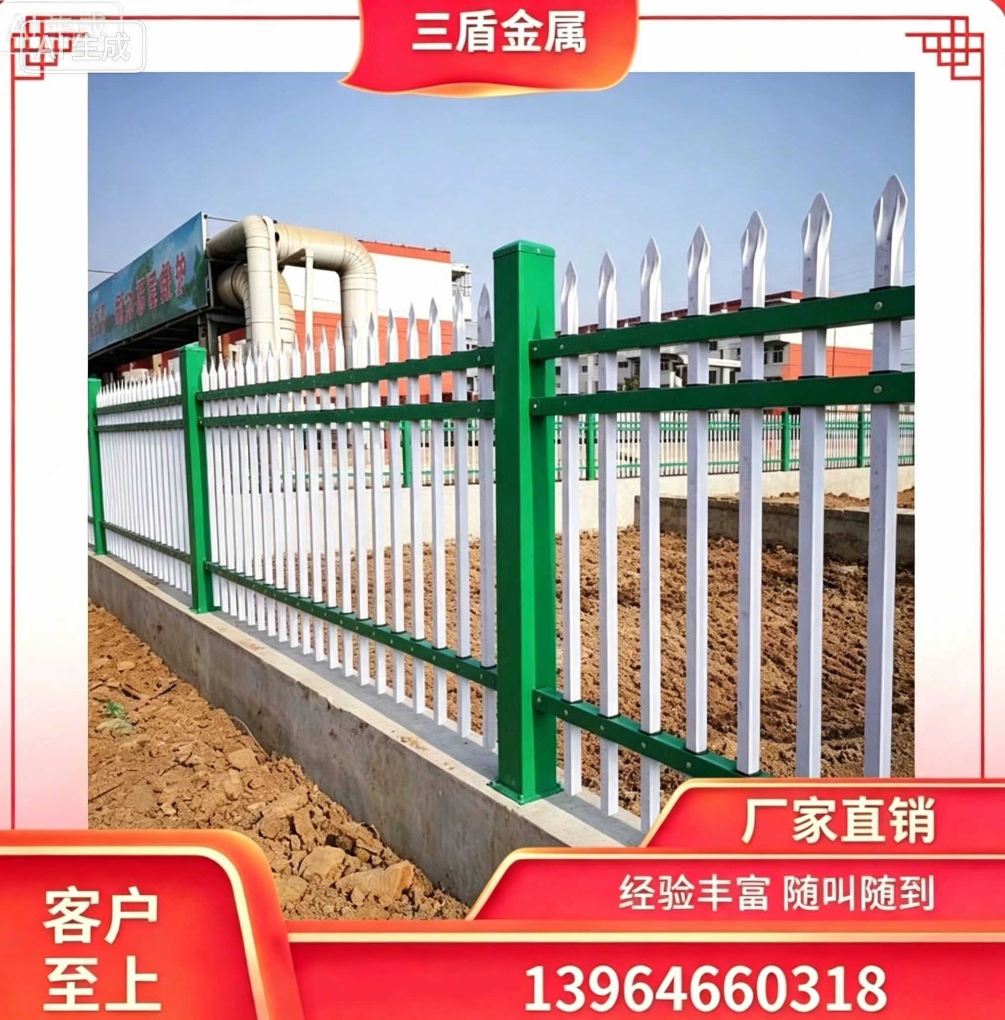 黄石锌钢护栏
