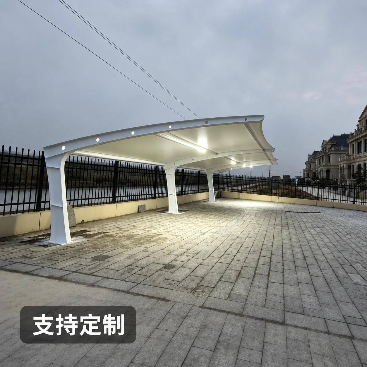 怀化膜结构电动车棚