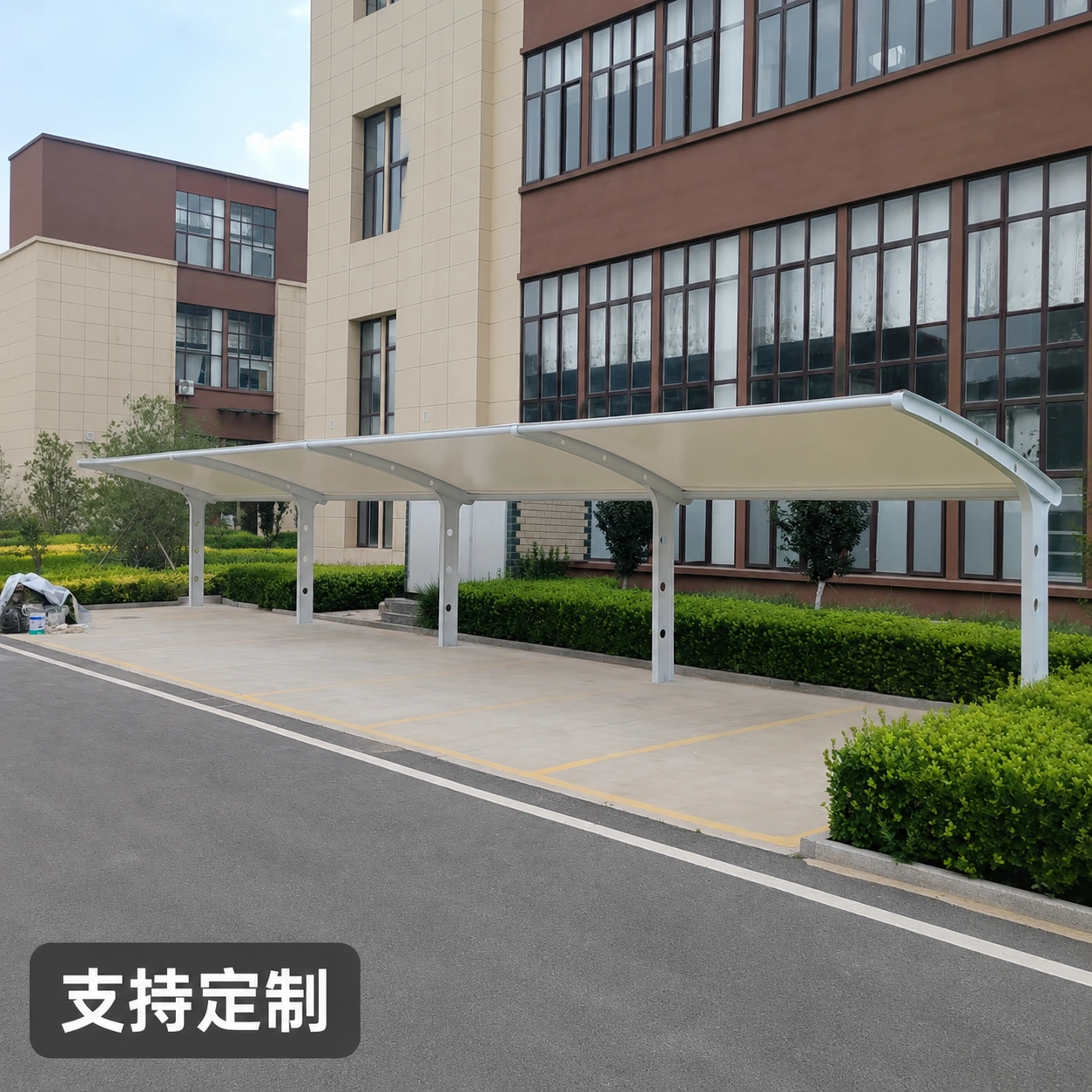 怀化中小学操场膜结构看台