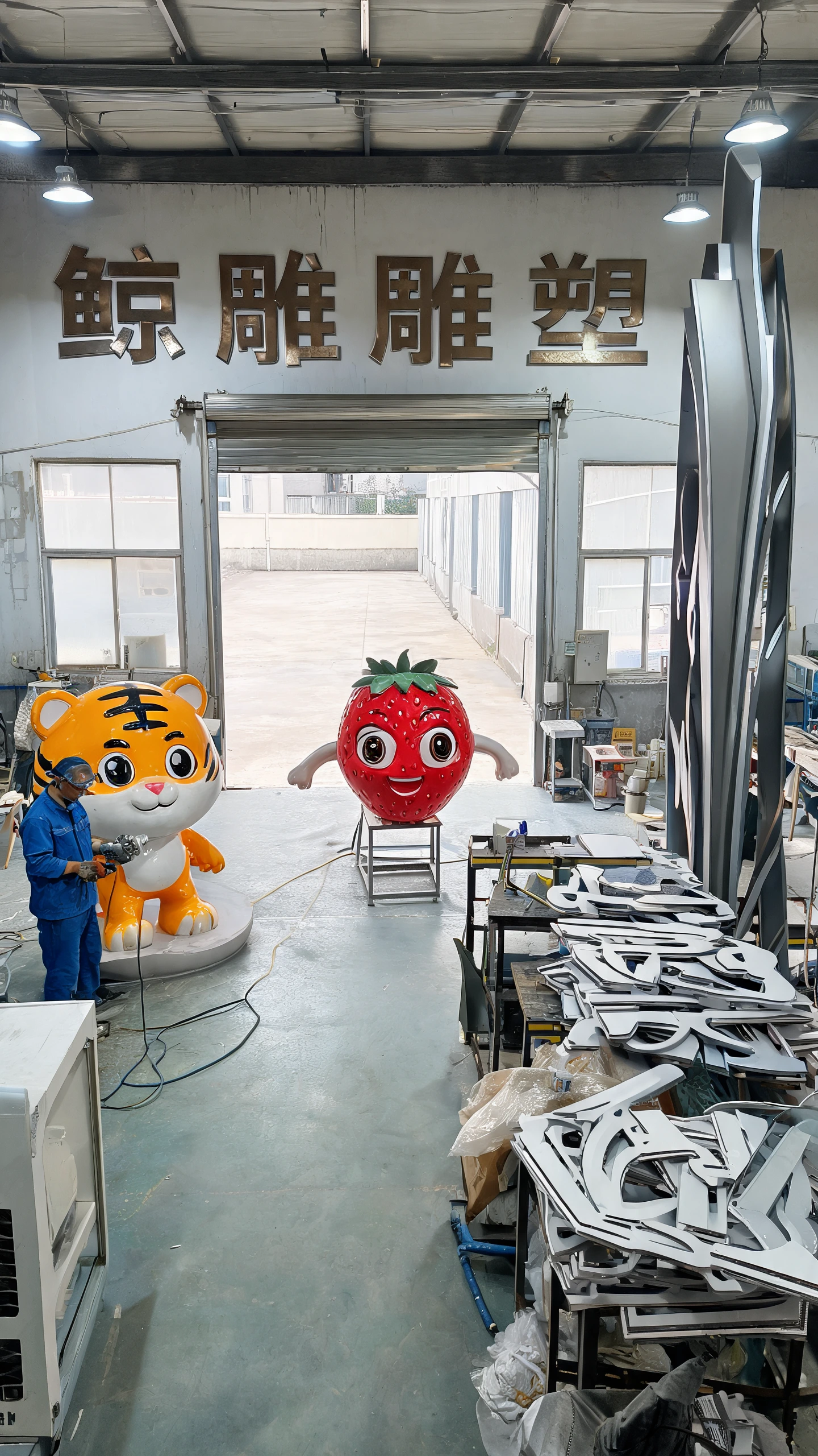 卡通玻璃钢雕塑