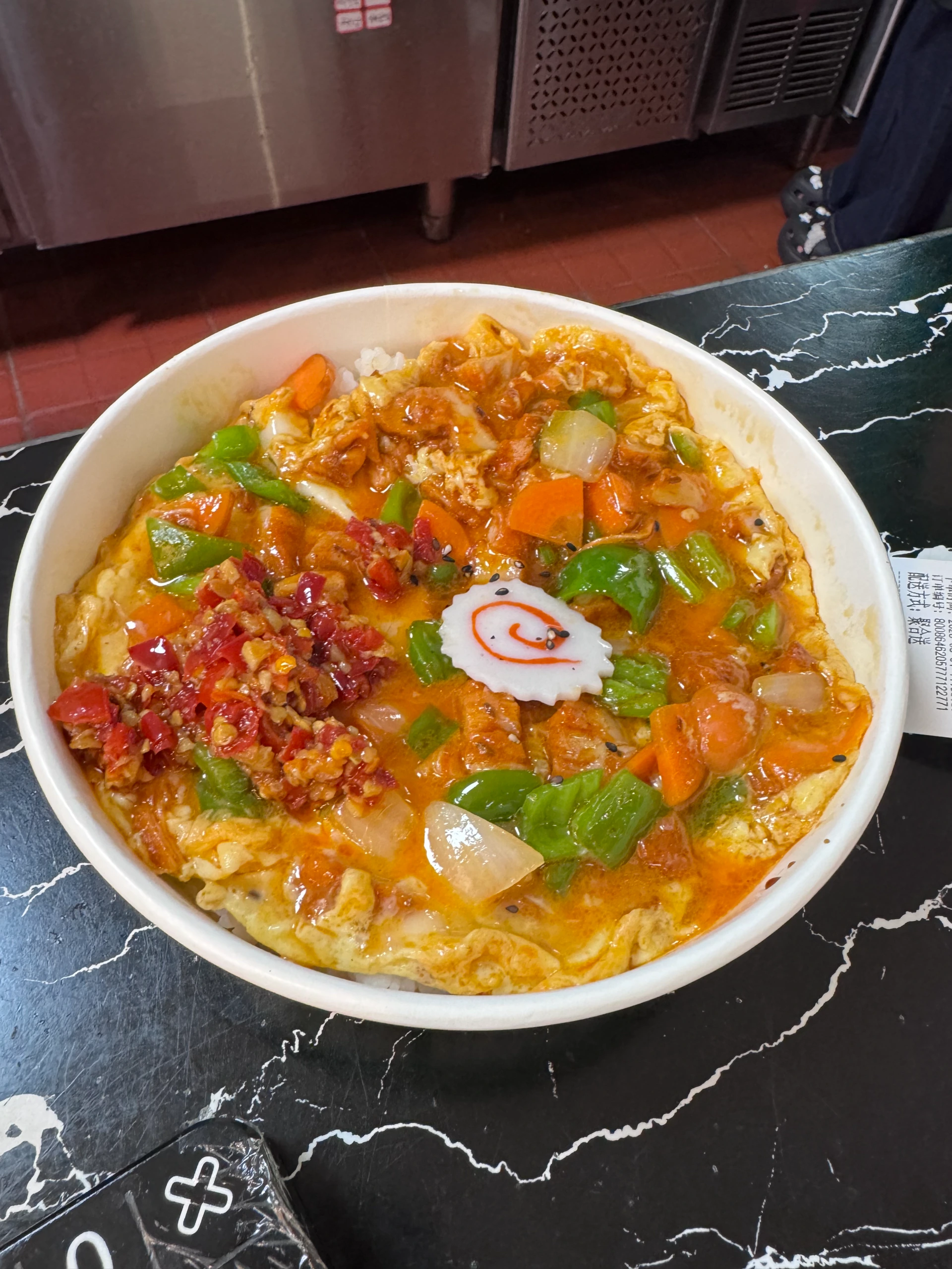 外卖专用滑蛋饭