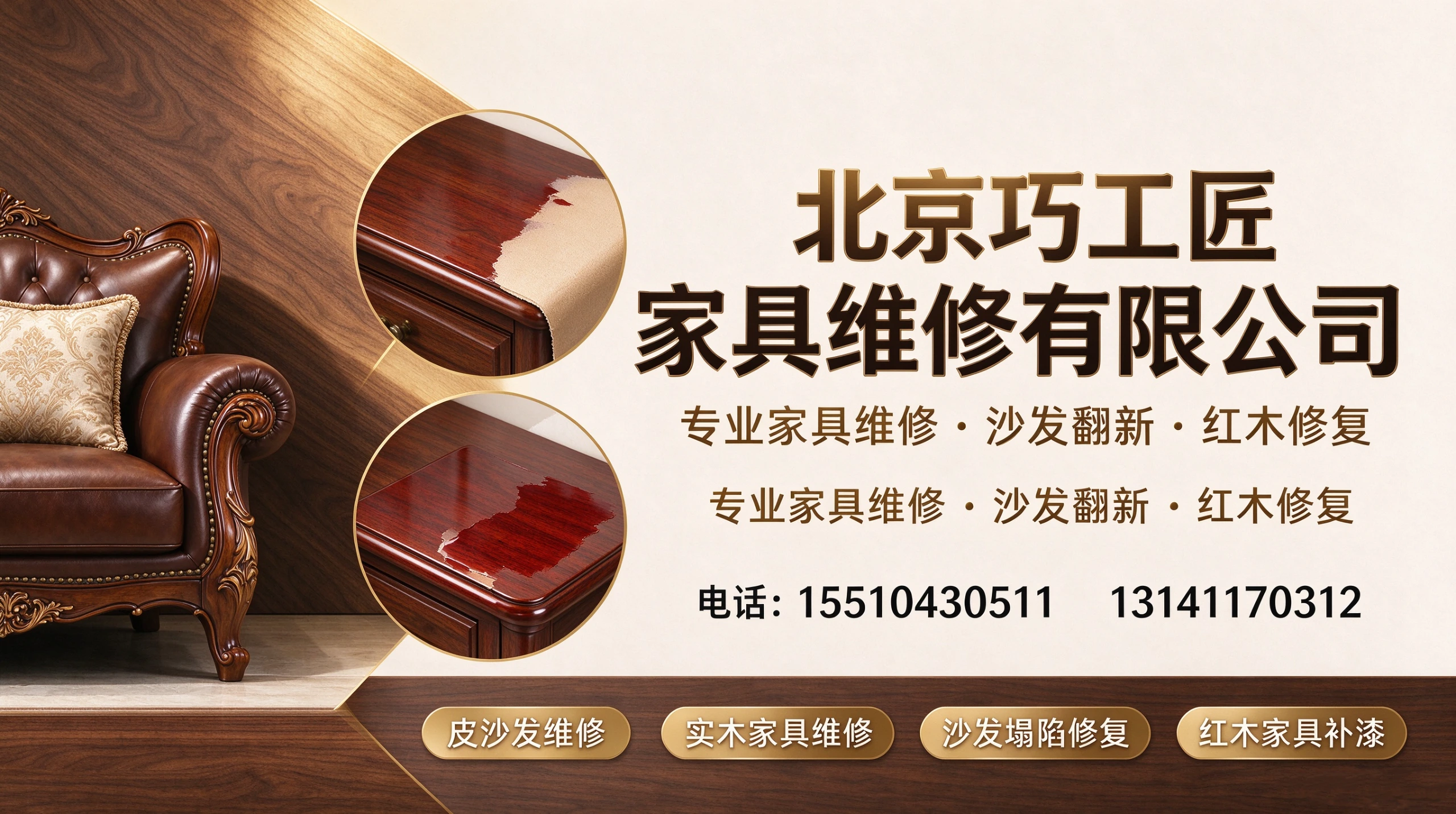 沙发维修